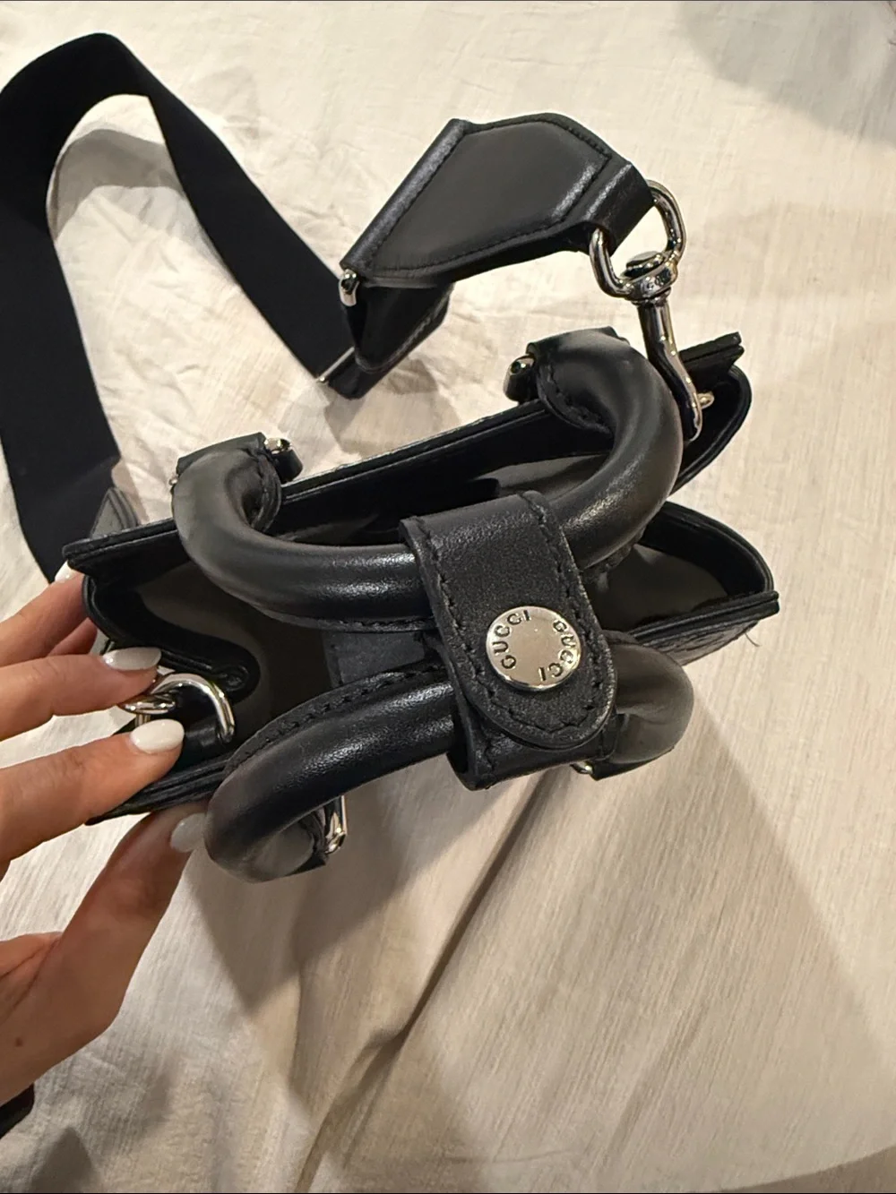 Gucci GG Embossed Tote Bag